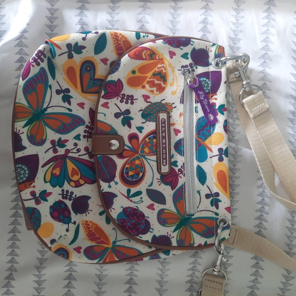 Lily bloom cross body purse